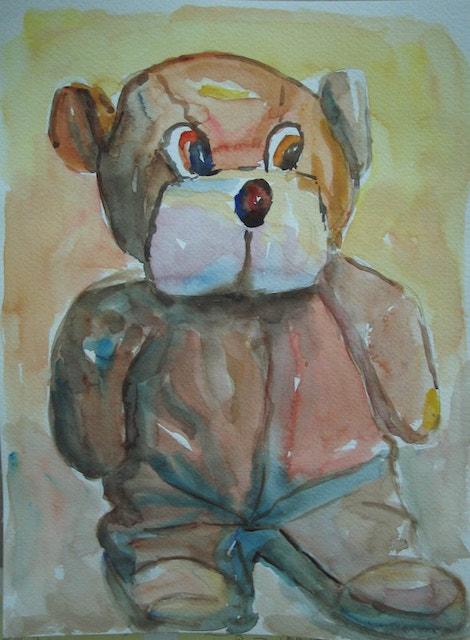 My Mascot - 30x23cm - watercolor '07 - SOLD