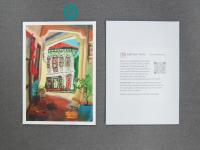 Singapore Souvenir 5x7 Signed Art Prints of Emerald Hill, Joo Chiat, Tanjong Pagar Shophouse Paintings | Vibrant Asia Travel $20 Gift of Peranakan Heritage