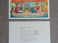 Singapore Souvenir 5x7 Signed Art Prints of Emerald Hill, Joo Chiat, Tanjong Pagar Shophouse Paintings | Vibrant Asia Travel $20 Gift of Peranakan Heritage