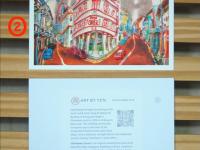 Singapore Souvenir 5x7 Signed Art Prints of Emerald Hill, Joo Chiat, Tanjong Pagar Shophouse Paintings | Vibrant Asia Travel $20 Gift of Peranakan Heritage