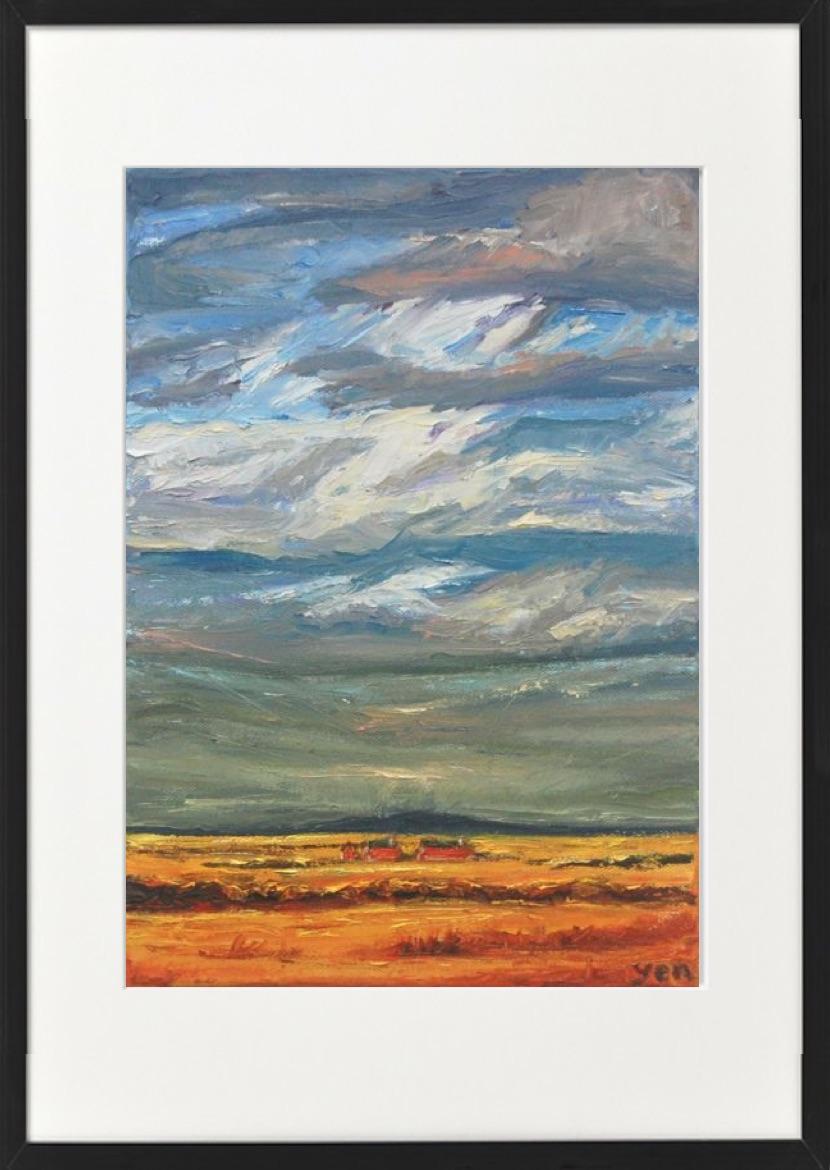 European Scenery Paintings Wall Art Prints A3 -  Icelandic atmospheric clouds mountain scenery landscapes travel art