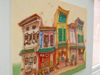 Left side profile - Spottiswoode Park painting